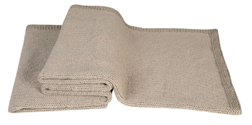 Silt woondeken Malaga Dark beige 130 x170