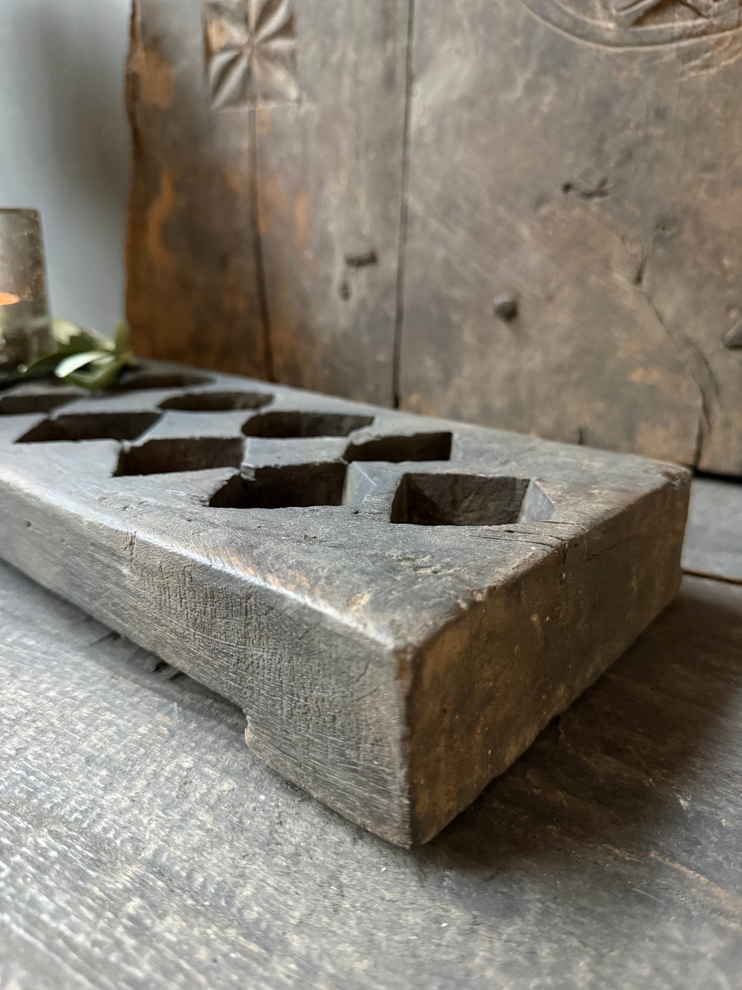 Old wooden mold