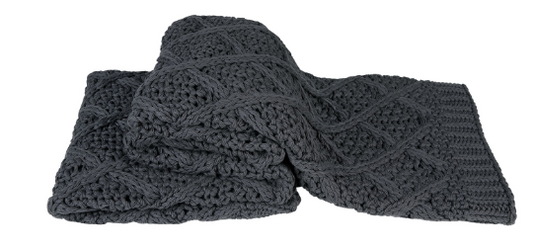 Silt woondeken Mallorca Dark Grey