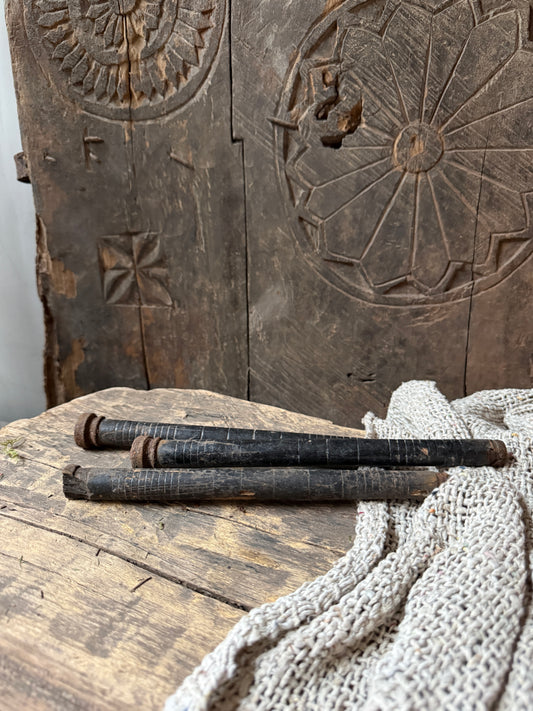 Antique opium pipe tool