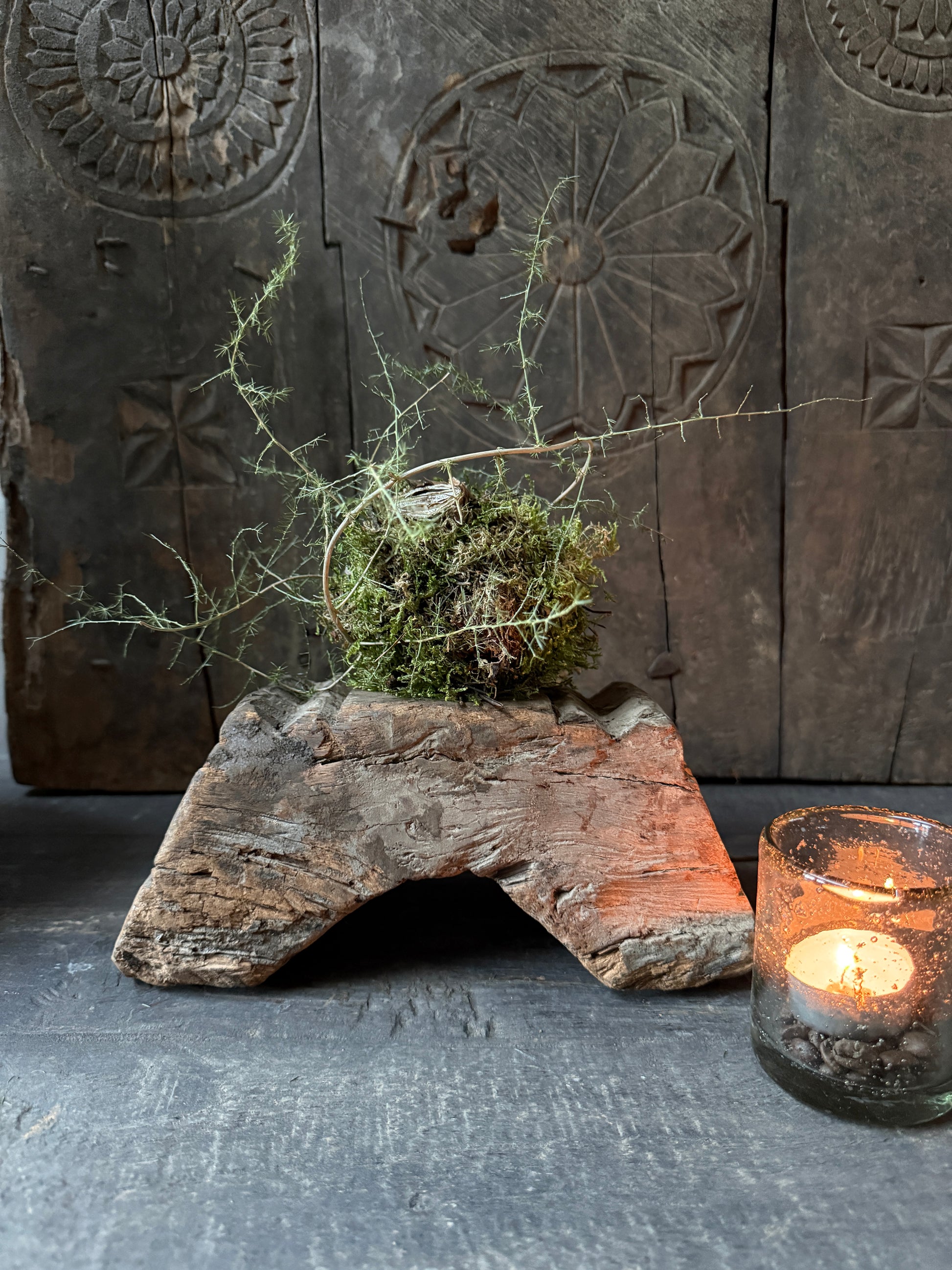 Poer ornament kandelaar klein - My Sober Home