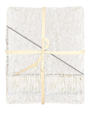 Linnen plaid Ivoor - My Sober Home