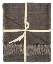 Linnen plaid bruin - My Sober Home