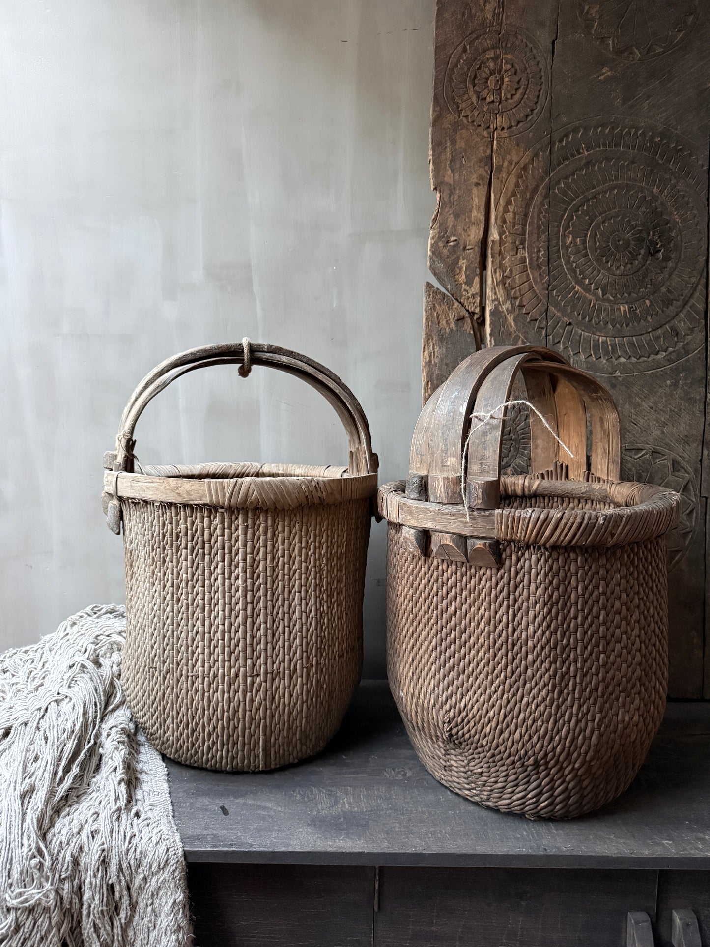 Chinese plukmand met hengsel