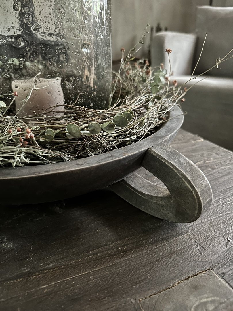 Interieur decoratie set schaal met handvat - My Sober Home