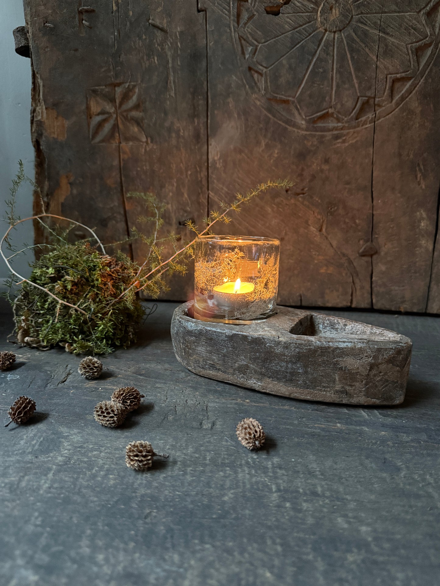 Spice box round small