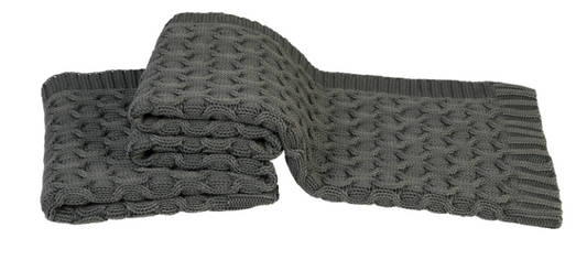 Silt woondeken Texel Antraciet 130 x 170