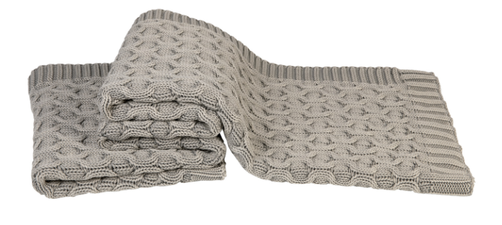 Silt woondeken Texel grijs 130 x 170