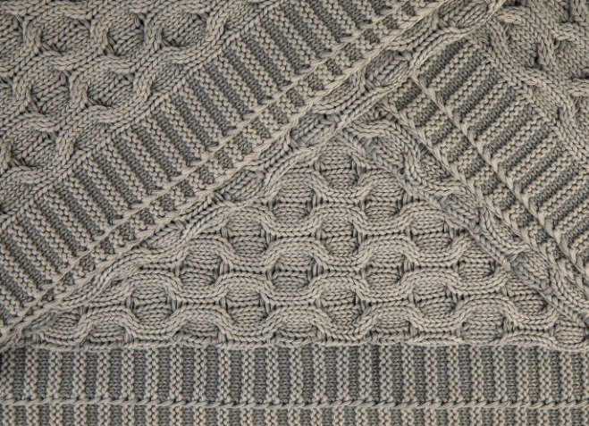 Silt woondeken Texel grijs 130 x 170