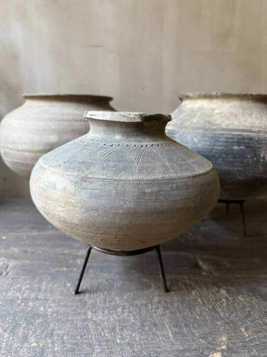 Wankel / tuimel potje op statief