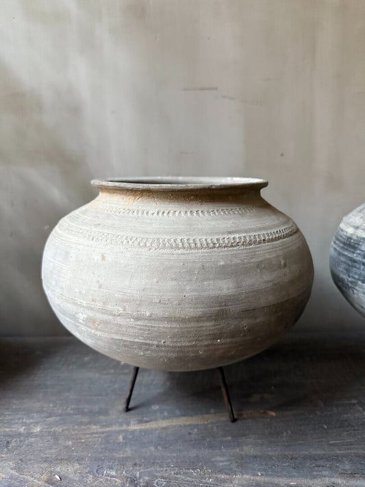 Wankel / tuimel potje op statief