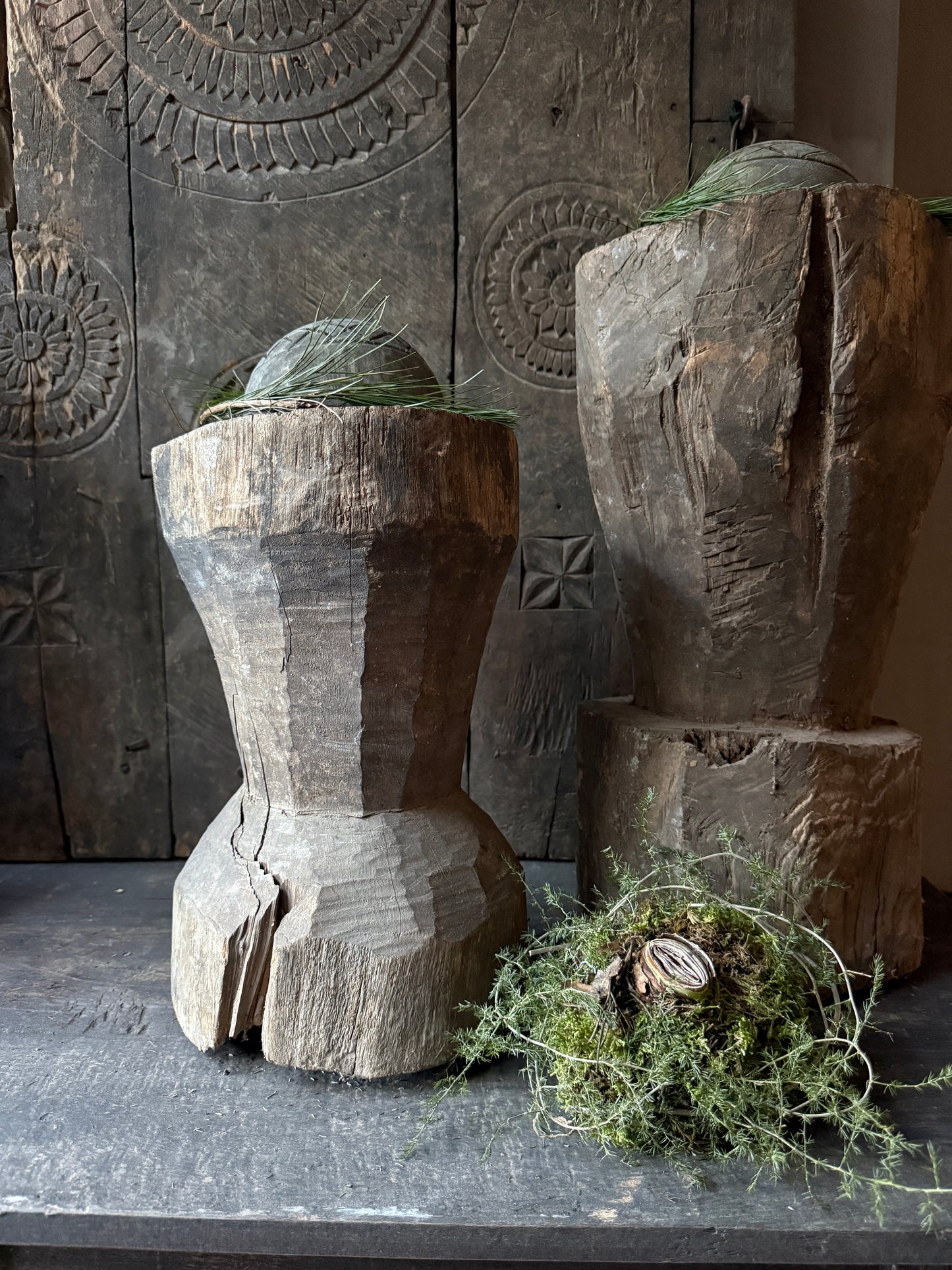 Interieur decoratie set vijzels grijs