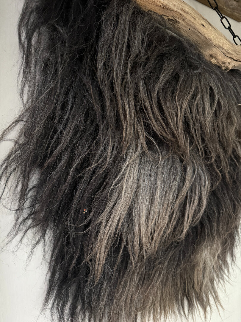 Wandkraag + kruk vacht