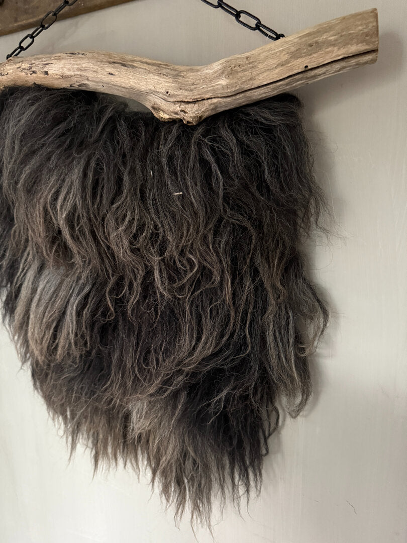 Wandkraag + kruk vacht