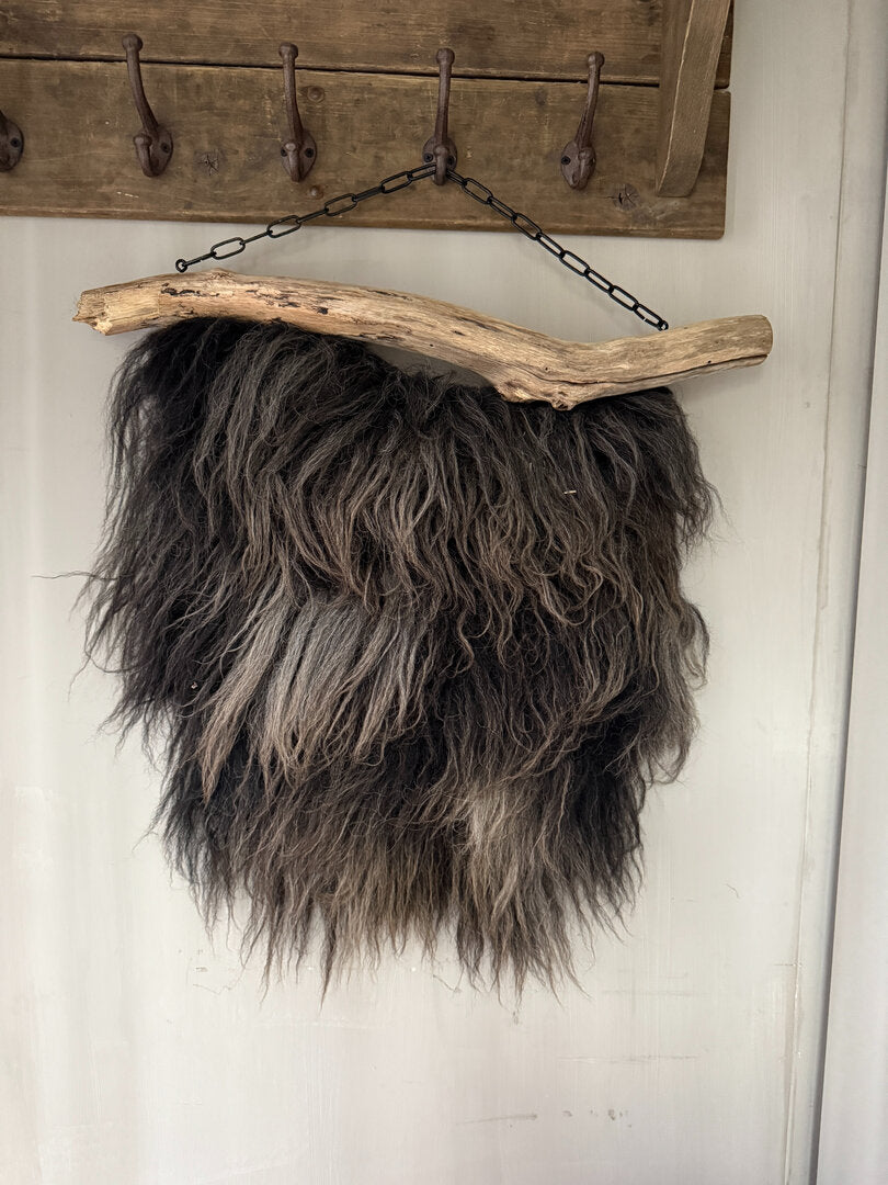 Wandkraag + kruk vacht