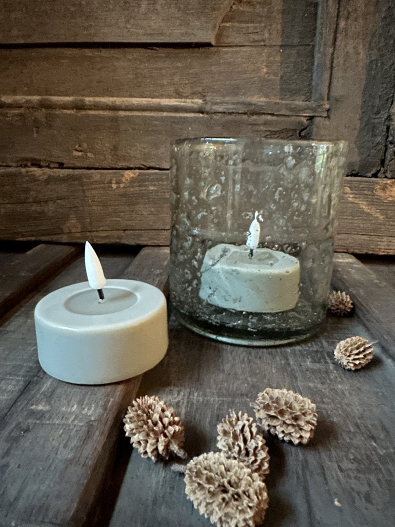 Waxinelichtje Wax LED Sand Jumbo (2 stuks) - My Sober Home