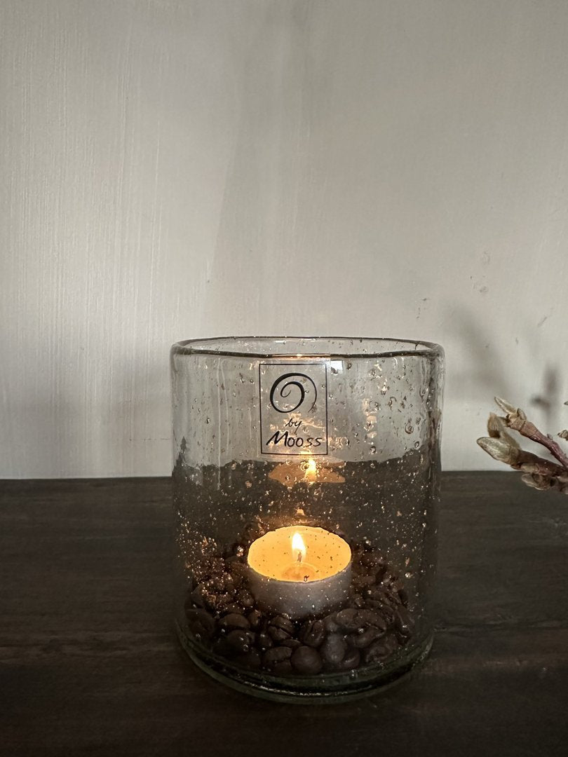 Windlicht steenslag 10x11 cm - My Sober Home