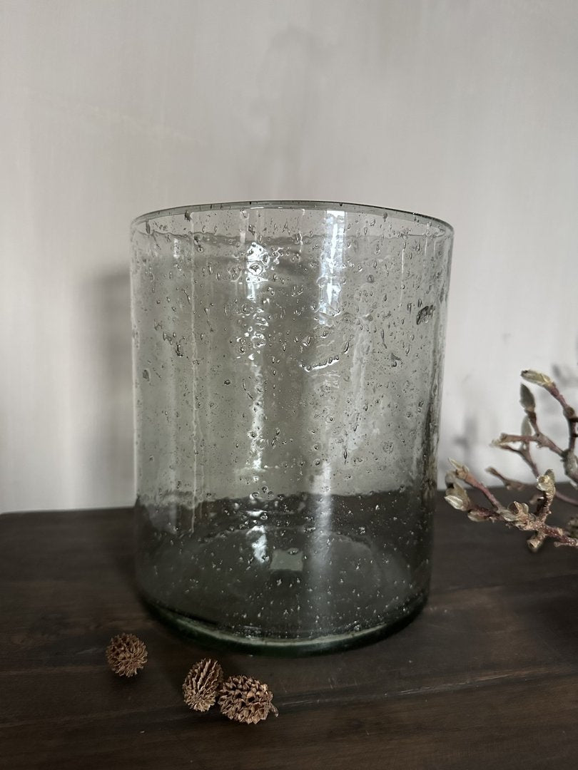 Windlicht steenslag 19x 23 cm - My Sober Home