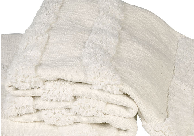 Silt woondeken Glasgow Naturel 130 x 170 - My Sober Home