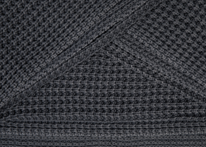 Silt woondeken Lyon Antraciet acid wash 130 x 170 - My Sober Home