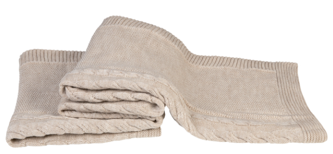 Silt woondeken Stavoren Beige 130 x 170 - My Sober Home