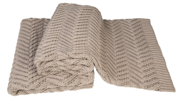 Silt woondeken Vlieland Beige 130 x 170 - My Sober Home