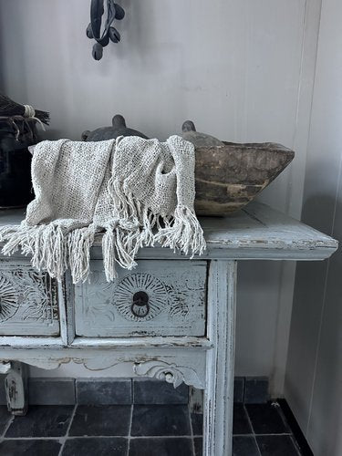 Shabby doek naturel 150X 60 - My Sober Home