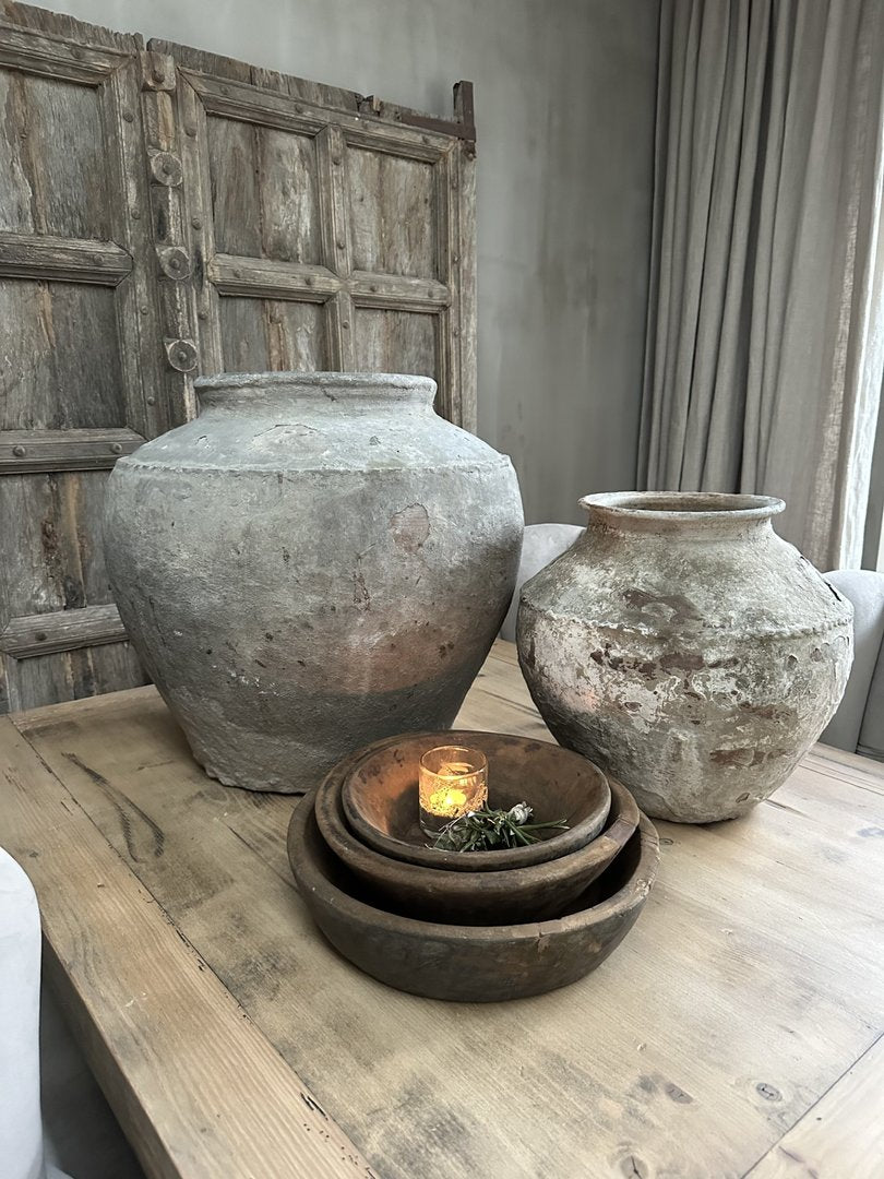 Interieur decoratie set stapel schalen