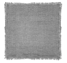 Linnen kussen grijs - My Sober Home