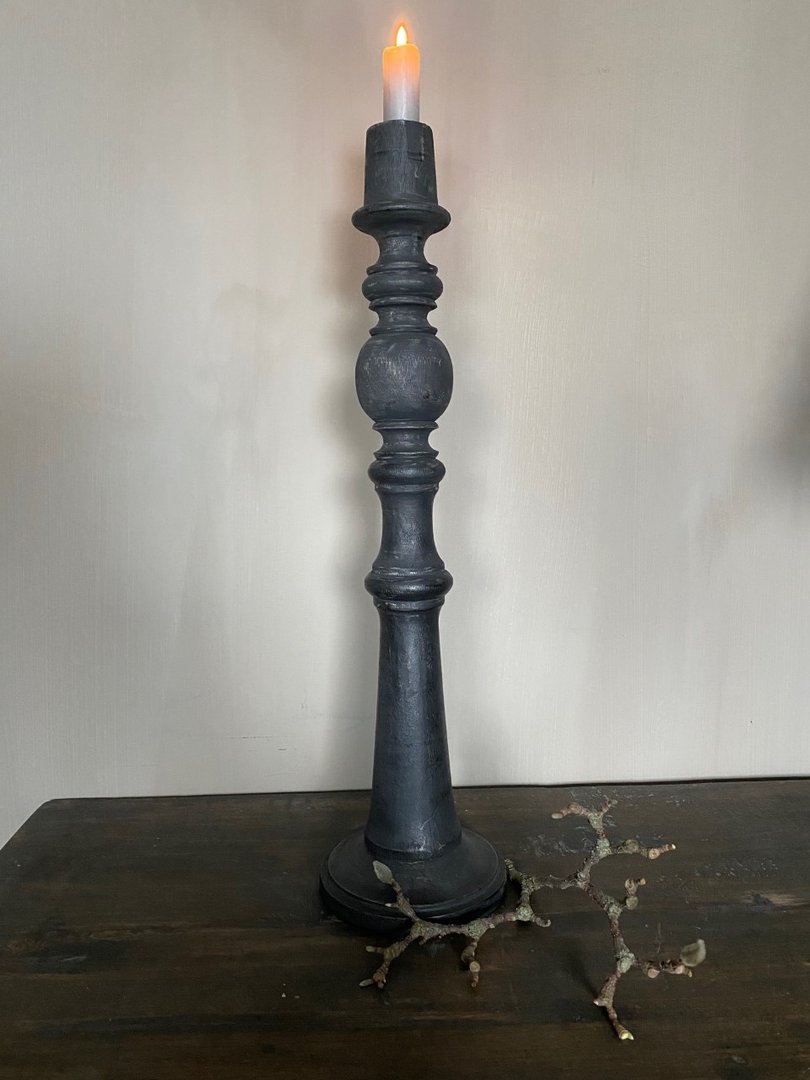 Kandelaar mat zwart 48 - My Sober Home